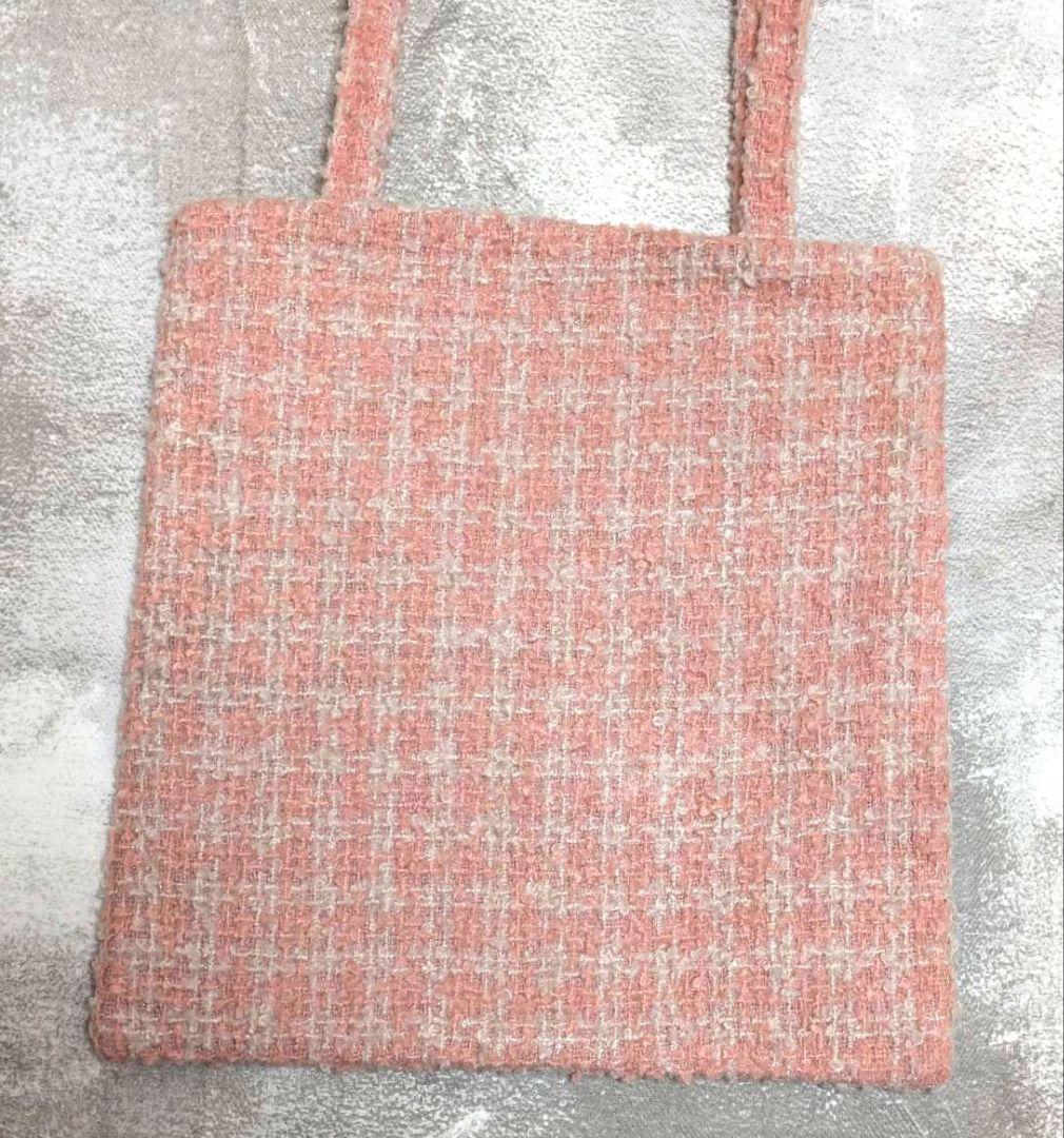 新品/シャネル ノベルティ/トートバッグ ピンク