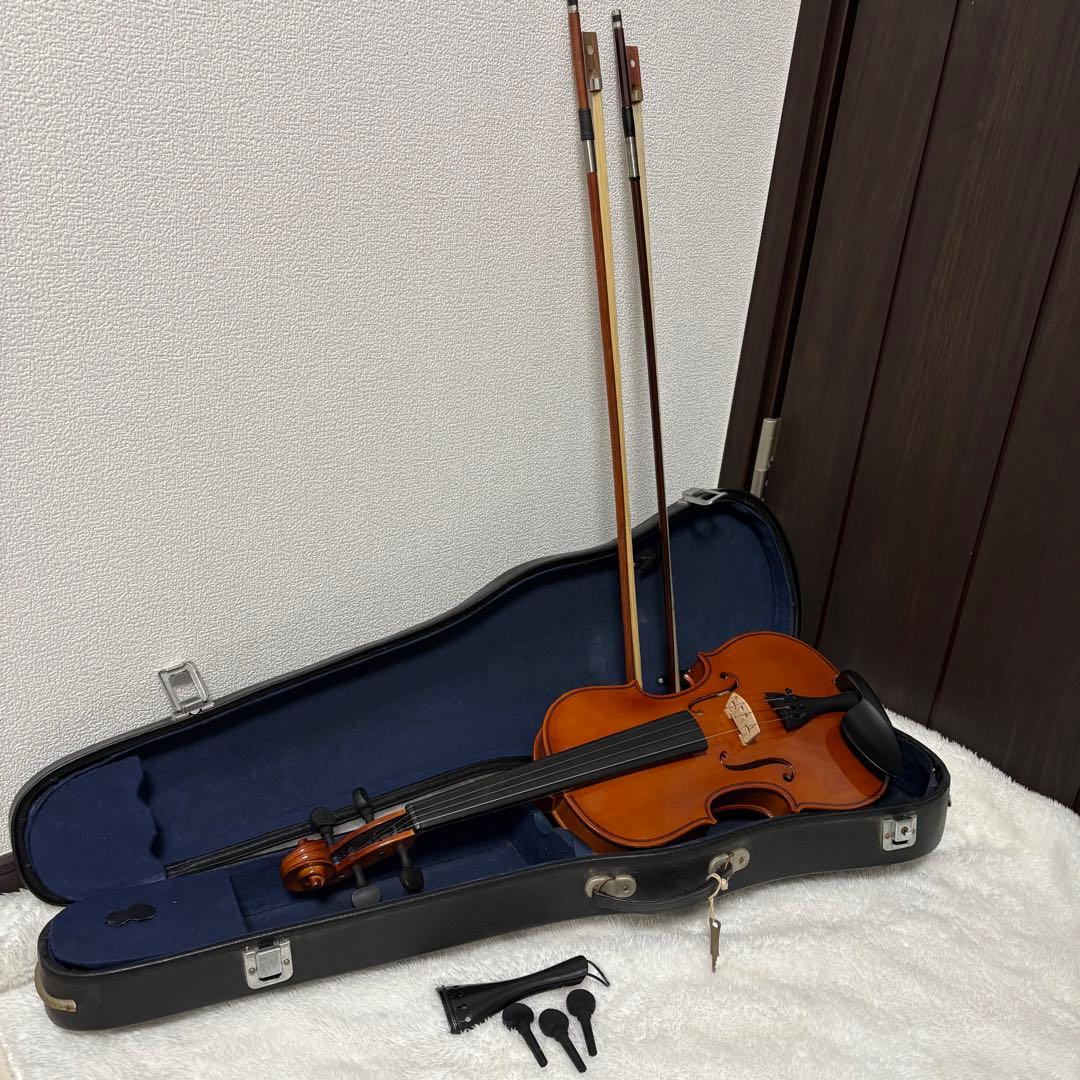 J.S.Violin JV-200 バイオリン 弓2本 ケース付