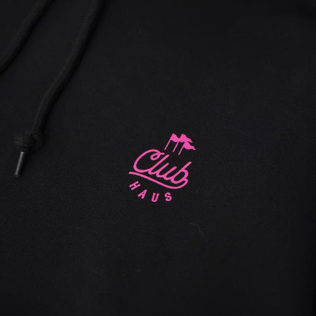 CLUBHAUS NeonWedgehog Hoodie - Pink Lサイズ