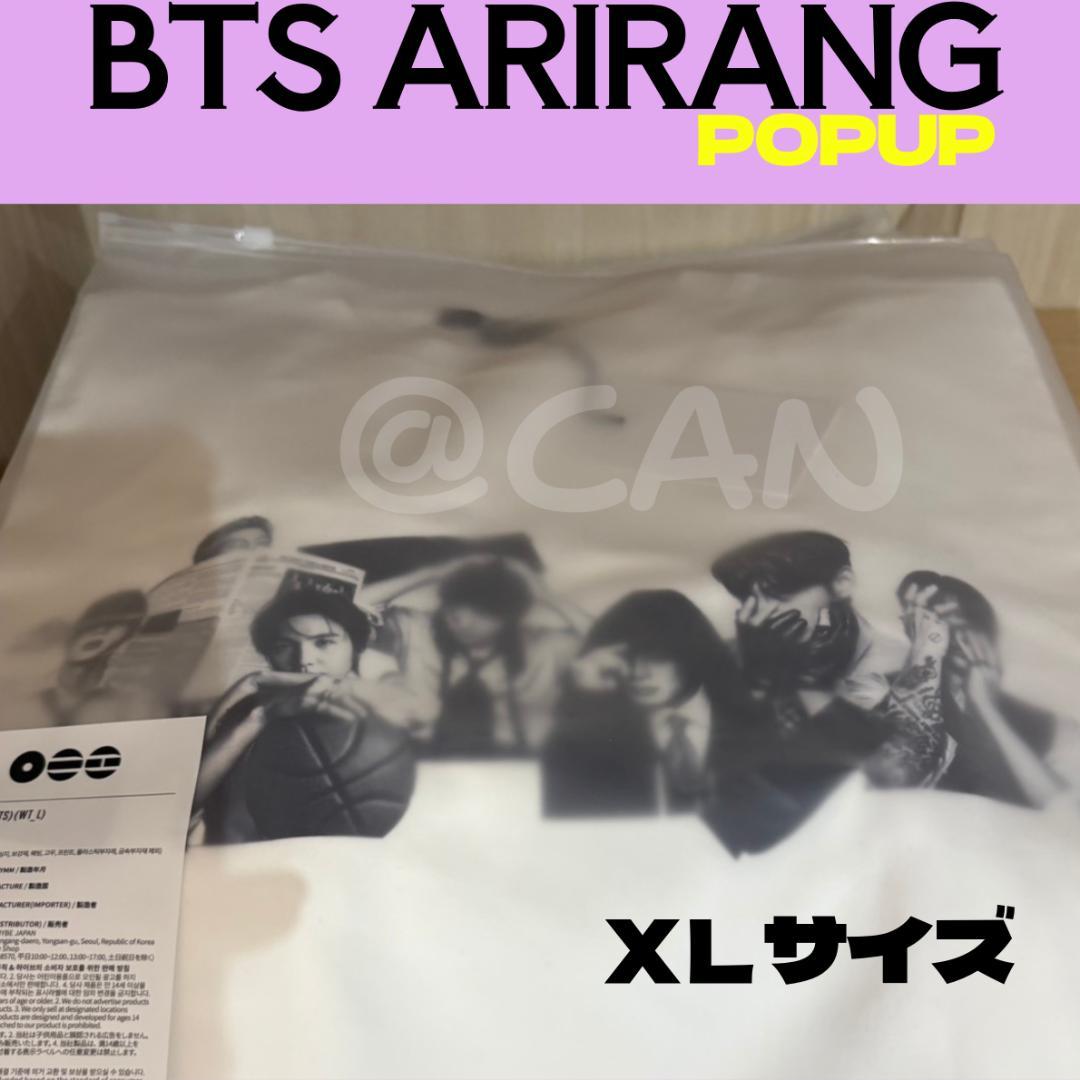 BTS　全員　 ARIRANG POPUP Tシャツ　B093