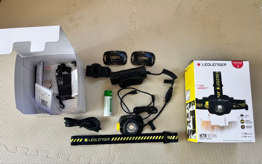 LEDLENSER H7R WORK ヘッドランプ