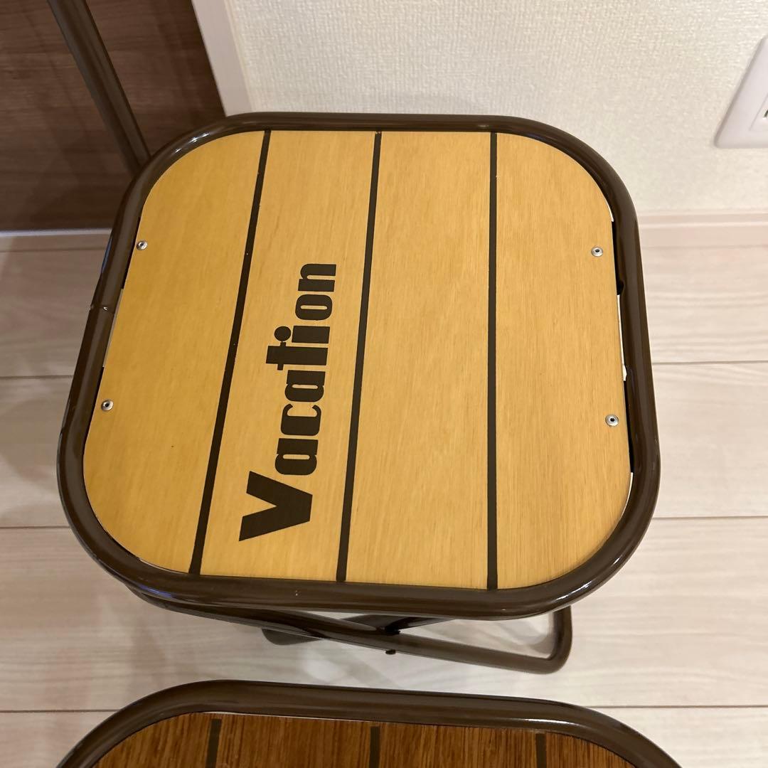 Vacation 木製テーブル チェア セット