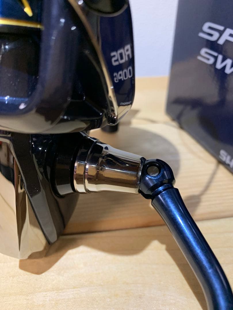 SHIMANO スフェロスSW 6000PG スピニングリール【美品】チタンノブ