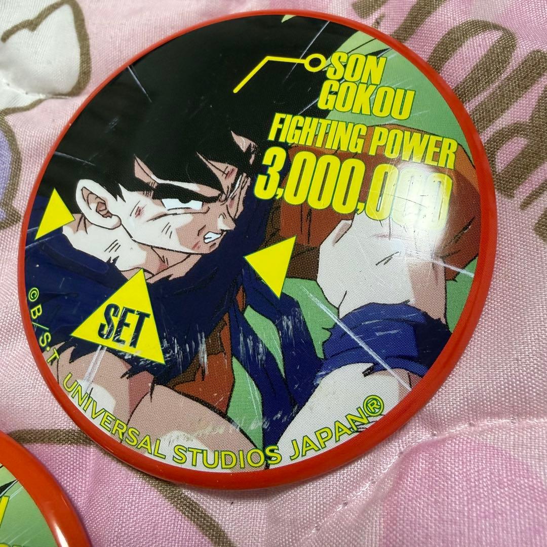 Dragonballz button usj gokou 孫悟空　缶バッジ