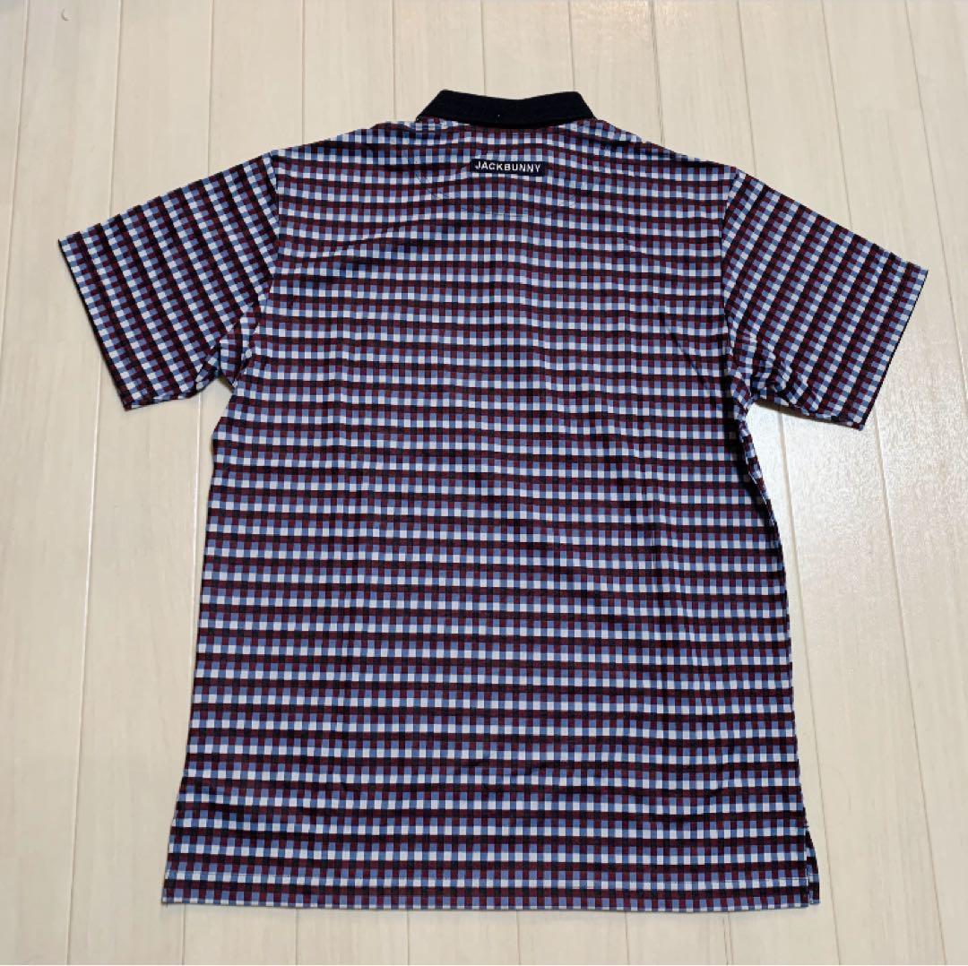 新品■13,200円【ジャックバニー】メンズ　半袖ポロシャツ　5/L ゴルフ