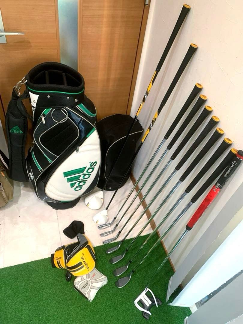 希少　左　レフティ　テーラーメイド　RBZ ゴルフクラブ フルセット　アディダス