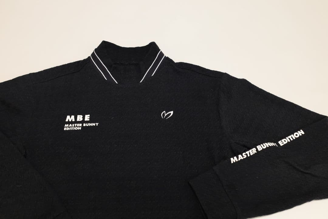 MASTER BUNNY EDITION MBE ブラック長袖シャツ
