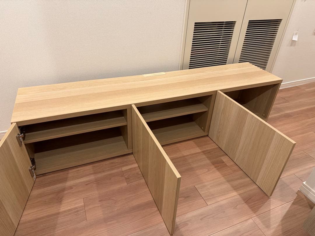 IKEA ベストー　180cm TVボード　ローボード