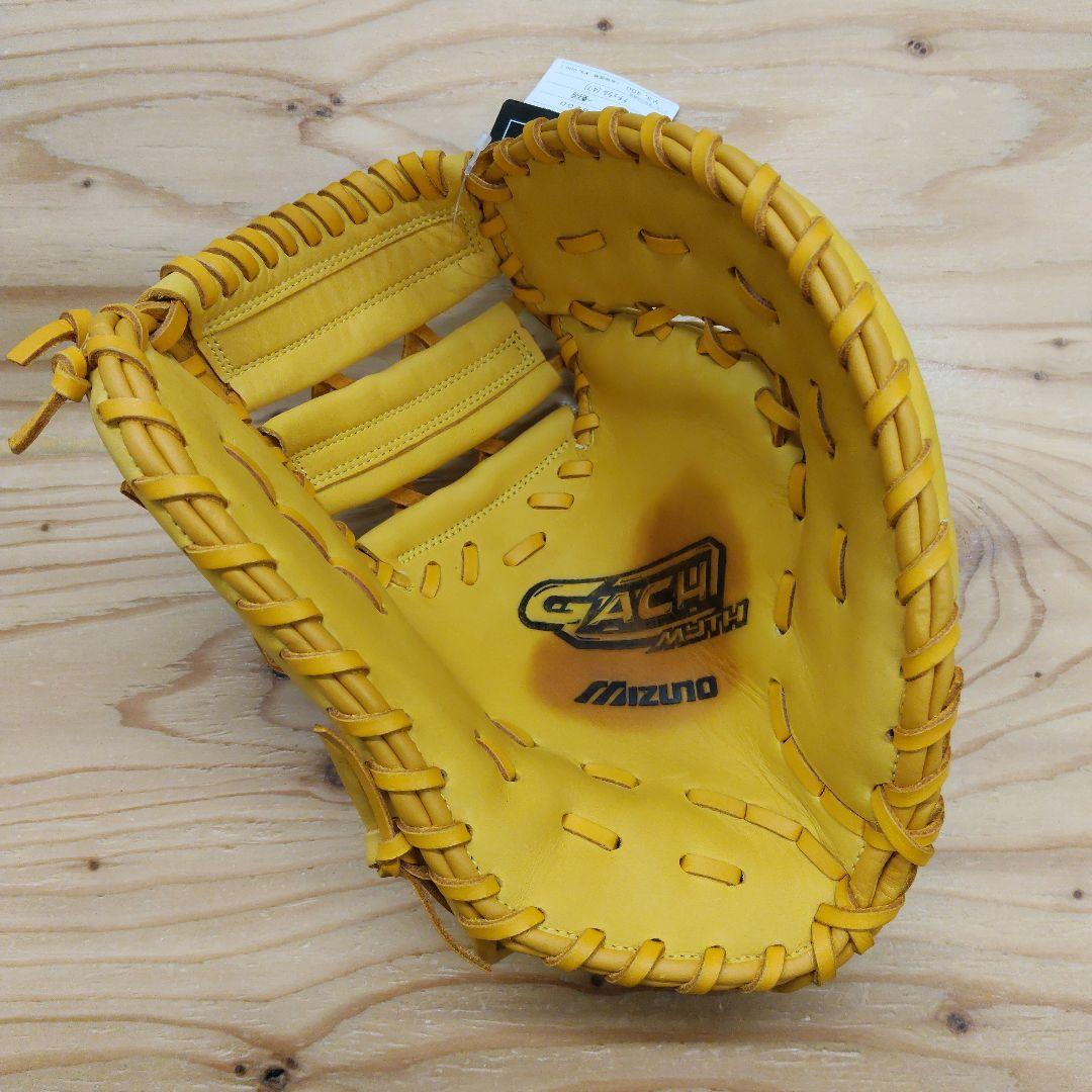 【新品タグ付】ミズノ 少年軟式用 ファーストミット ナチュラル 右投げ用