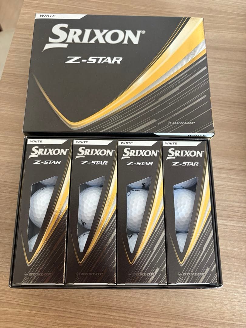 2025Srixon Z-STAR ホワイト 2箱セット