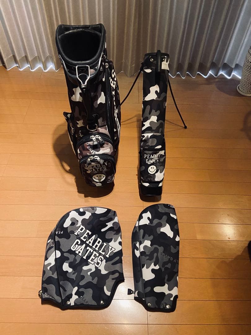 希少　PEARLY GATES 迷彩 セパレートキャディバッグ　サブバック