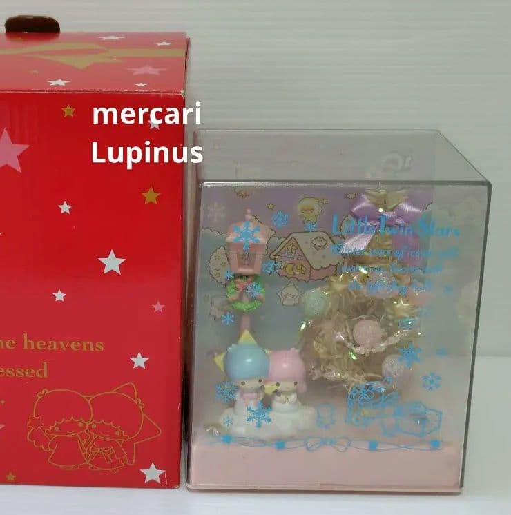 リトルツインスターズ　 キキララ ☆　ジオラマ ボックスツリー　 クリスマス