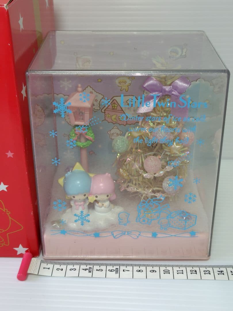 リトルツインスターズ　 キキララ ☆　ジオラマ ボックスツリー　 クリスマス