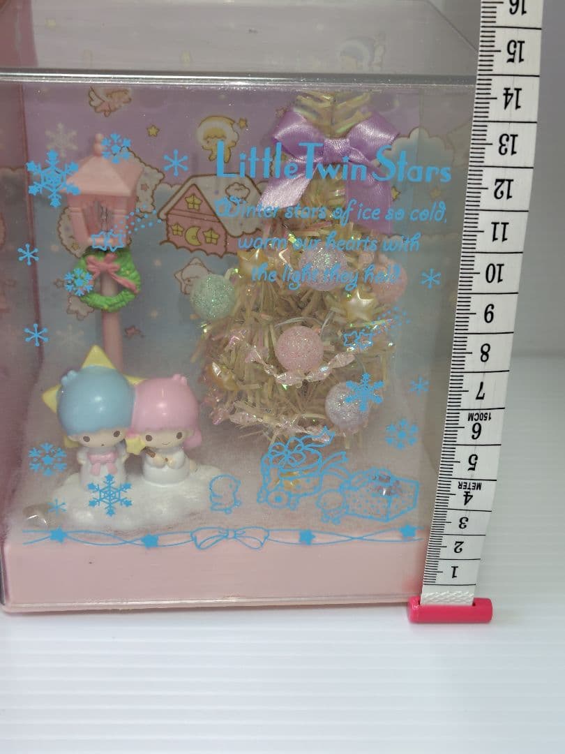リトルツインスターズ　 キキララ ☆　ジオラマ ボックスツリー　 クリスマス