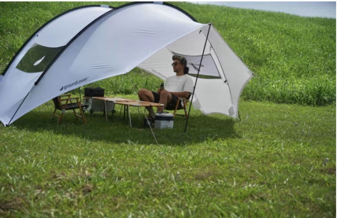 groundcover ROOF HOUSE タープ ホワイト