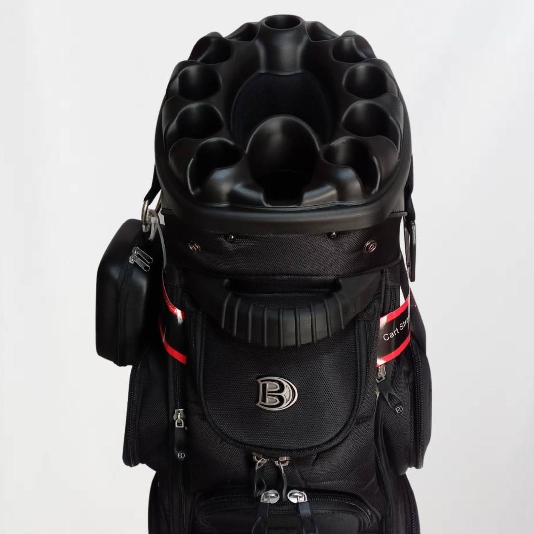 プレミアムモデル BENNINGTON １５分割 キャディバッグ ブラック