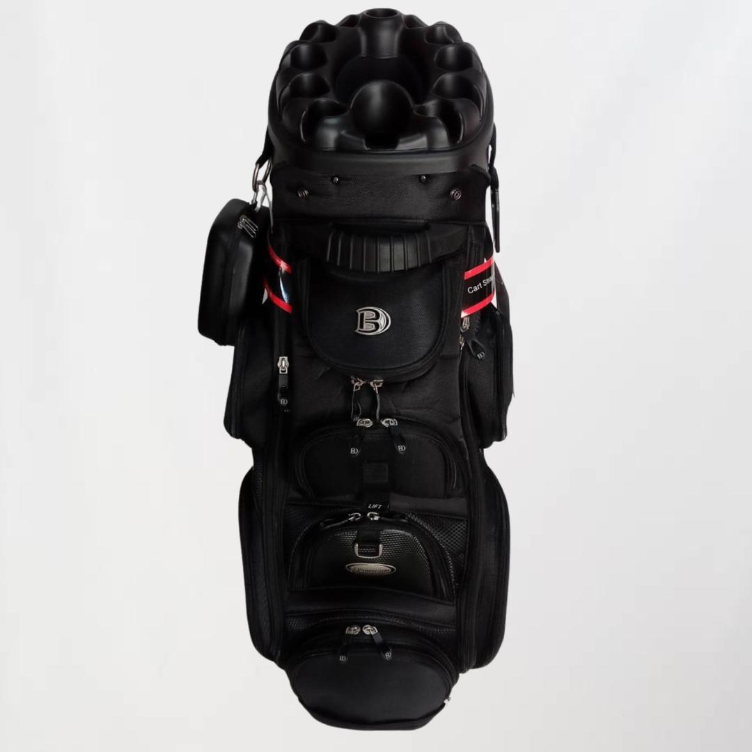 プレミアムモデル BENNINGTON １５分割 キャディバッグ ブラック