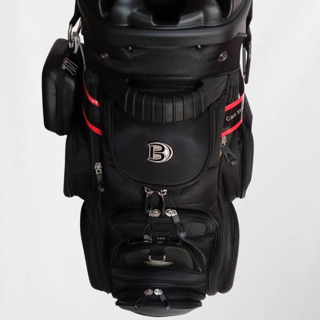 プレミアムモデル BENNINGTON １５分割 キャディバッグ ブラック