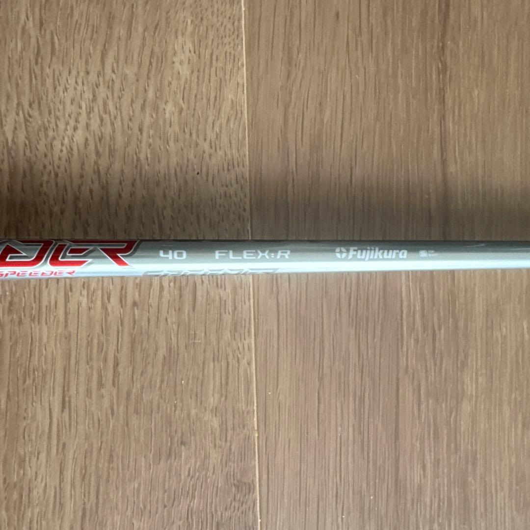新品　藤倉　エアスピーダー　40Rシャフト　7w用タイトリストスリーブ付き