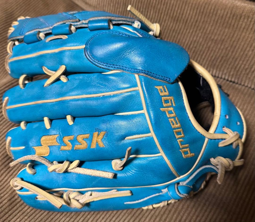 SSK proedge 軟式グローブ 【スカイブルー】