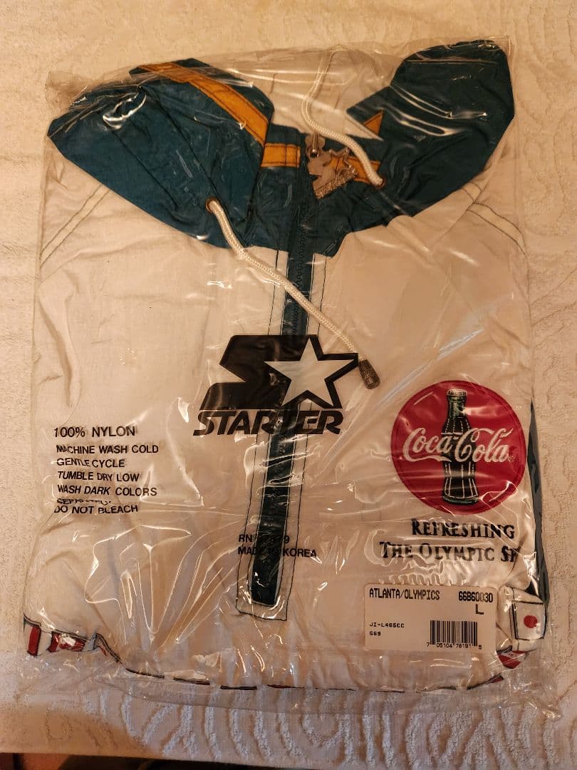 コカ・コーラアトランタオリンピックナイロンジャケット(非売品、当選品)
