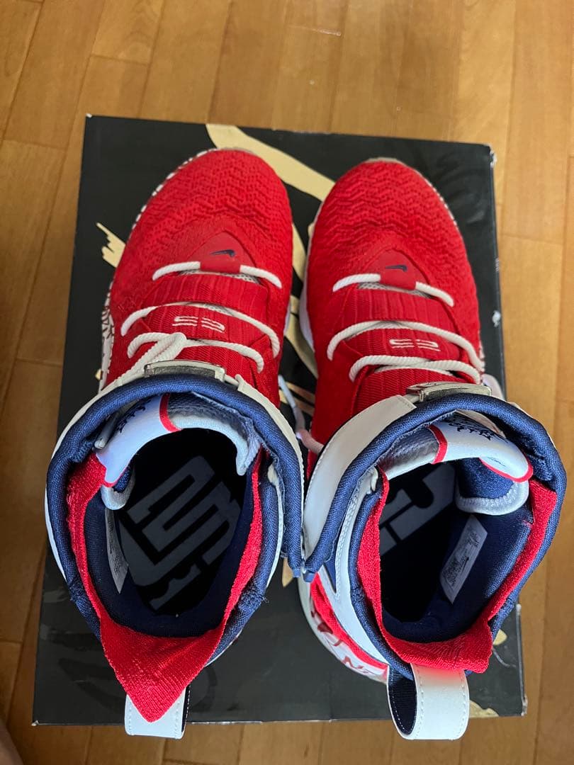シューズ(男性用) Nike Lebron 17 \"Graffiti Remix Red\"