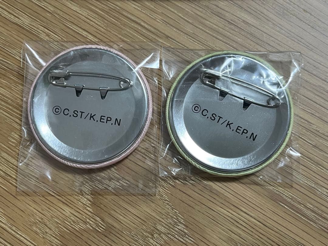 カードキャプターさくら 刺繍缶バッジ2種