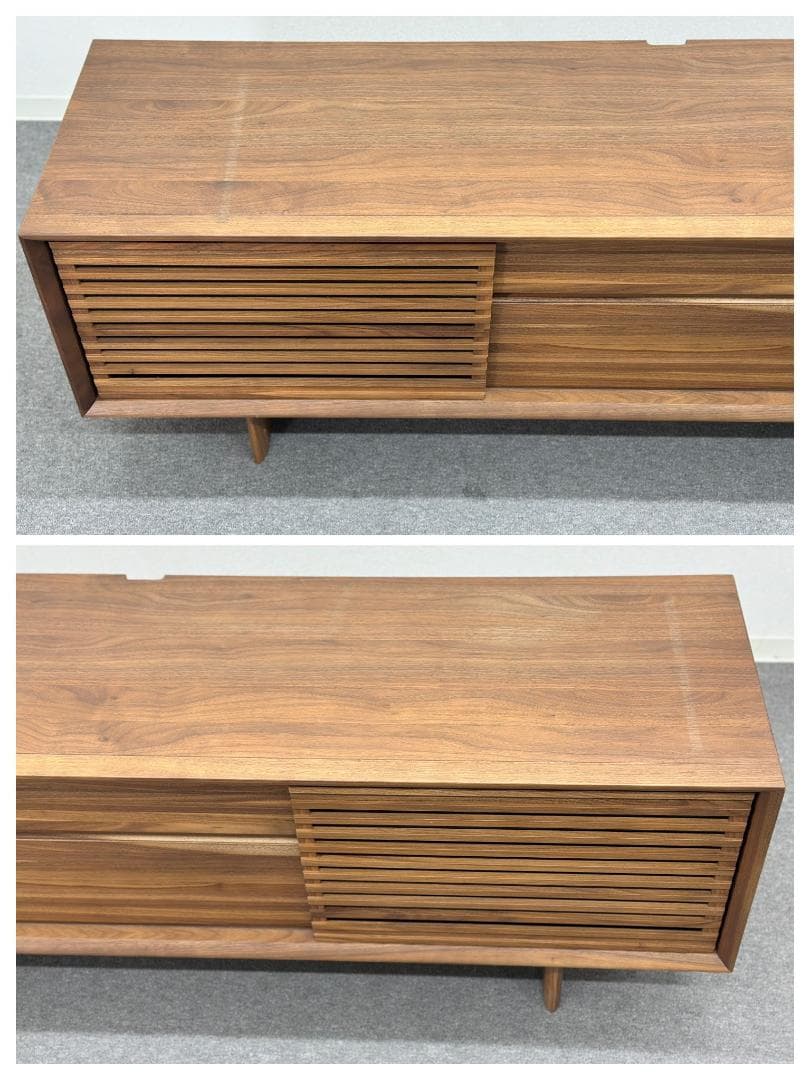 ■カリモク家具■スライド ストレージ ボード　テレビボード　幅1770　モダン