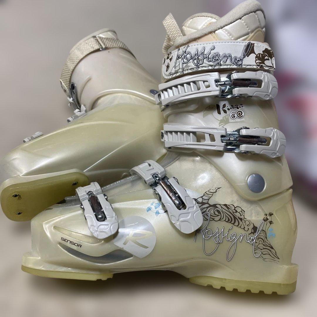 ロシニョール スキーブーツ KIARA SENSOR 60 26.5cm中古