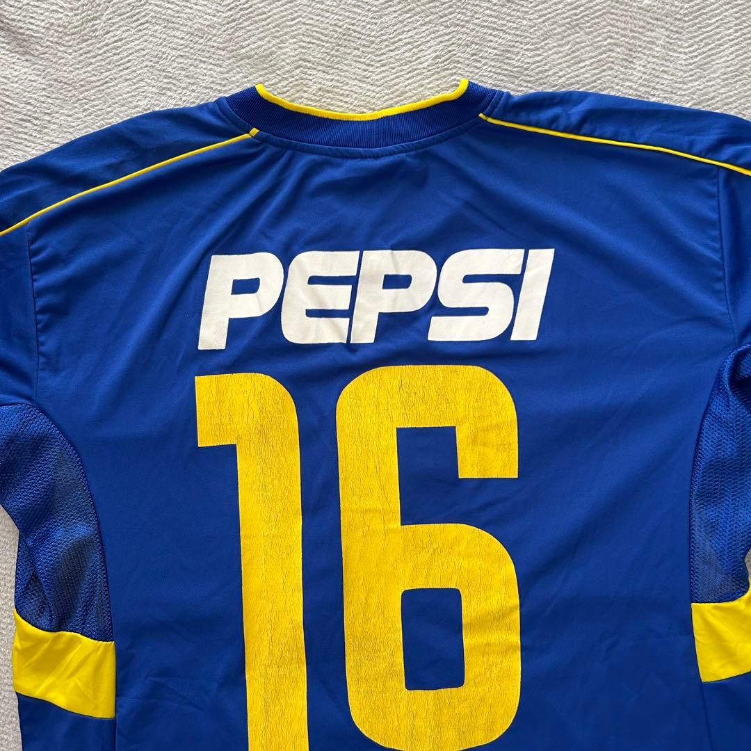 激レア　ボカジュニアーズ　PEPSI サッカーユニフォーム