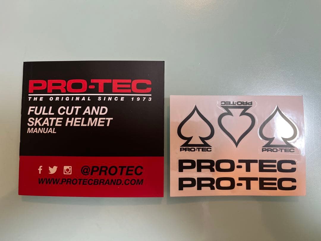 PRO-TEC クラシック スケート ヘルメット ブラック Ｌサイズ 美品