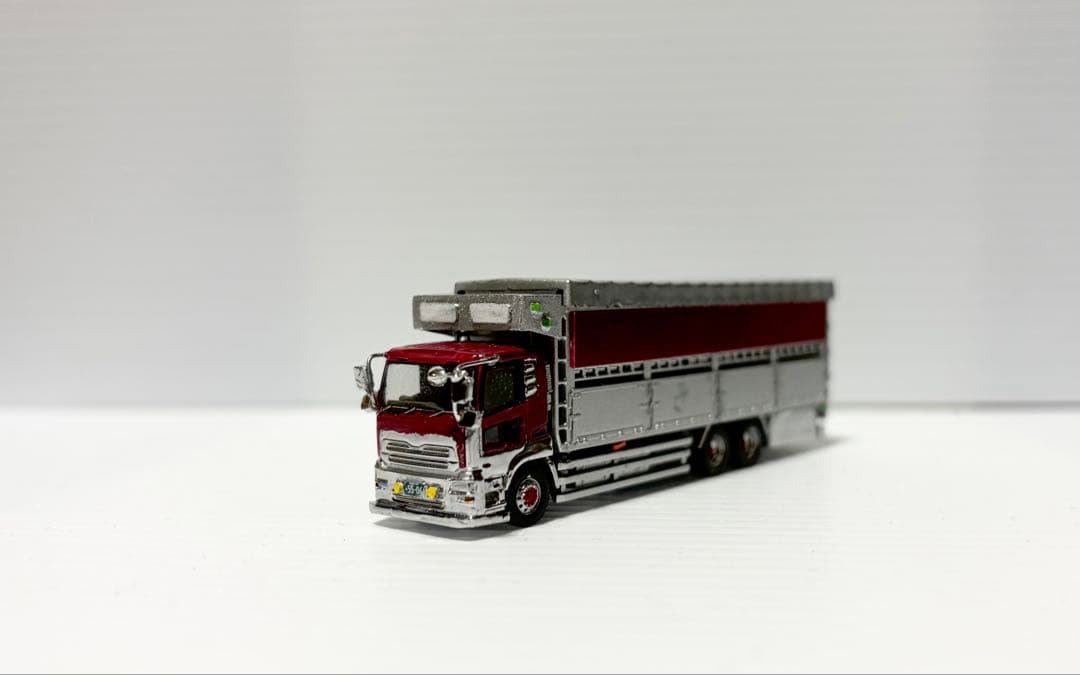 ＵＤトラックスクオン　家畜運搬トラック　べこ車　トラックコレクション