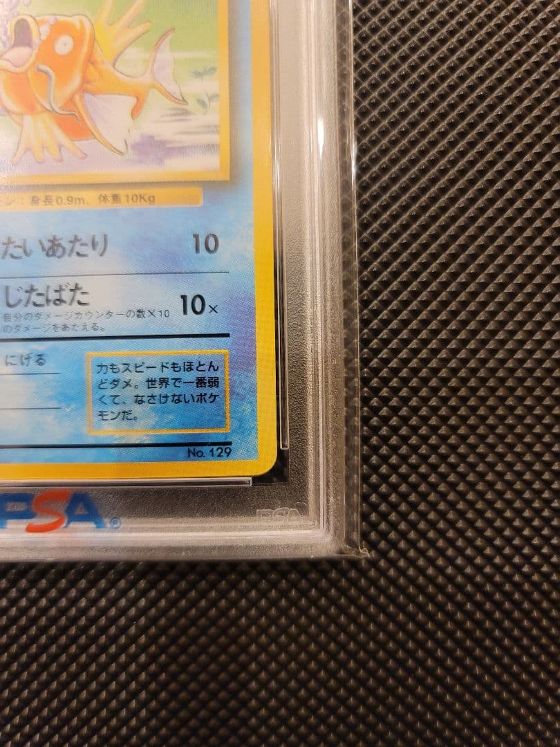 【PSA8】 コイキング　ポケモンカード 旧裏 初版 マークなし