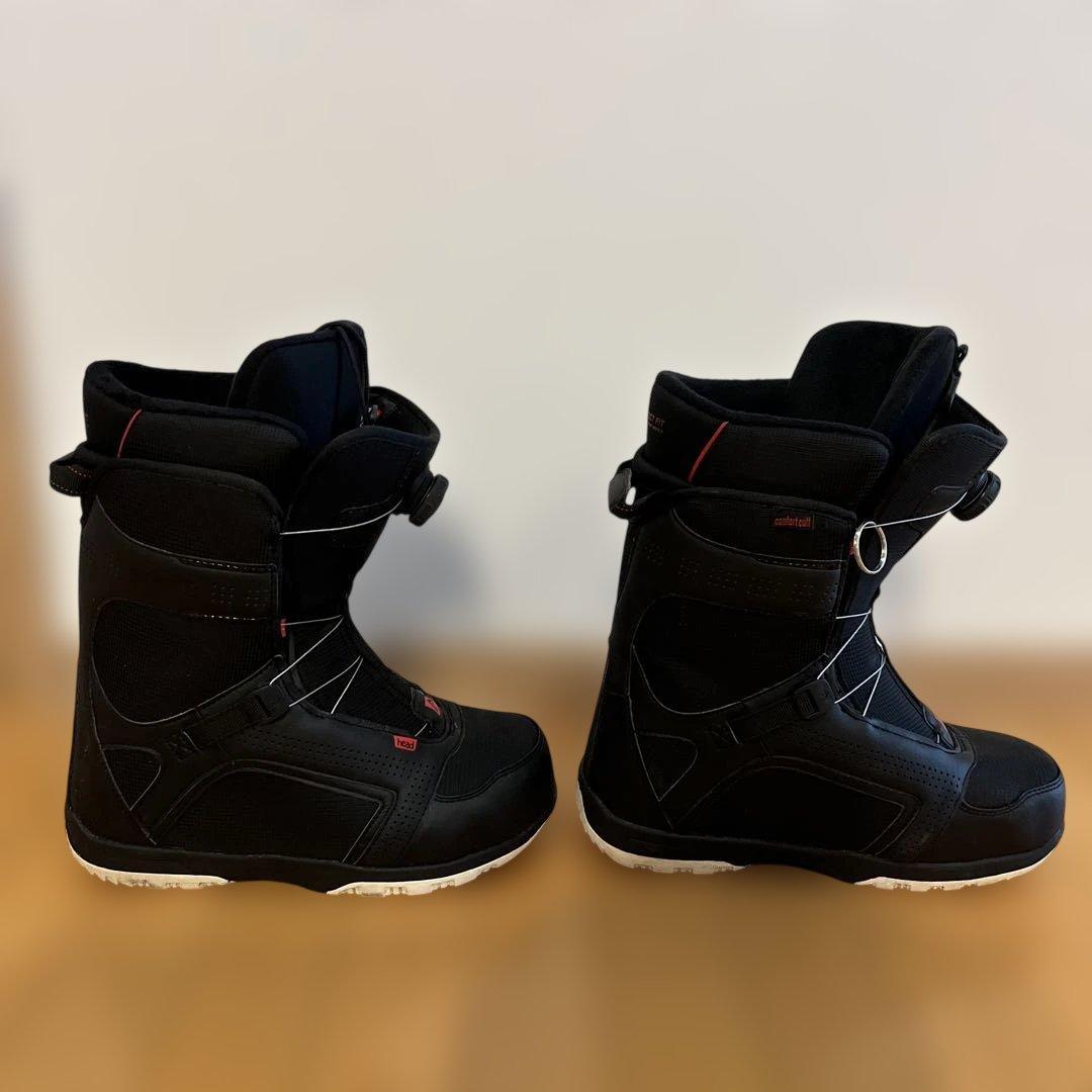 【美品】 head スノーボードブーツ ブラック 男性用