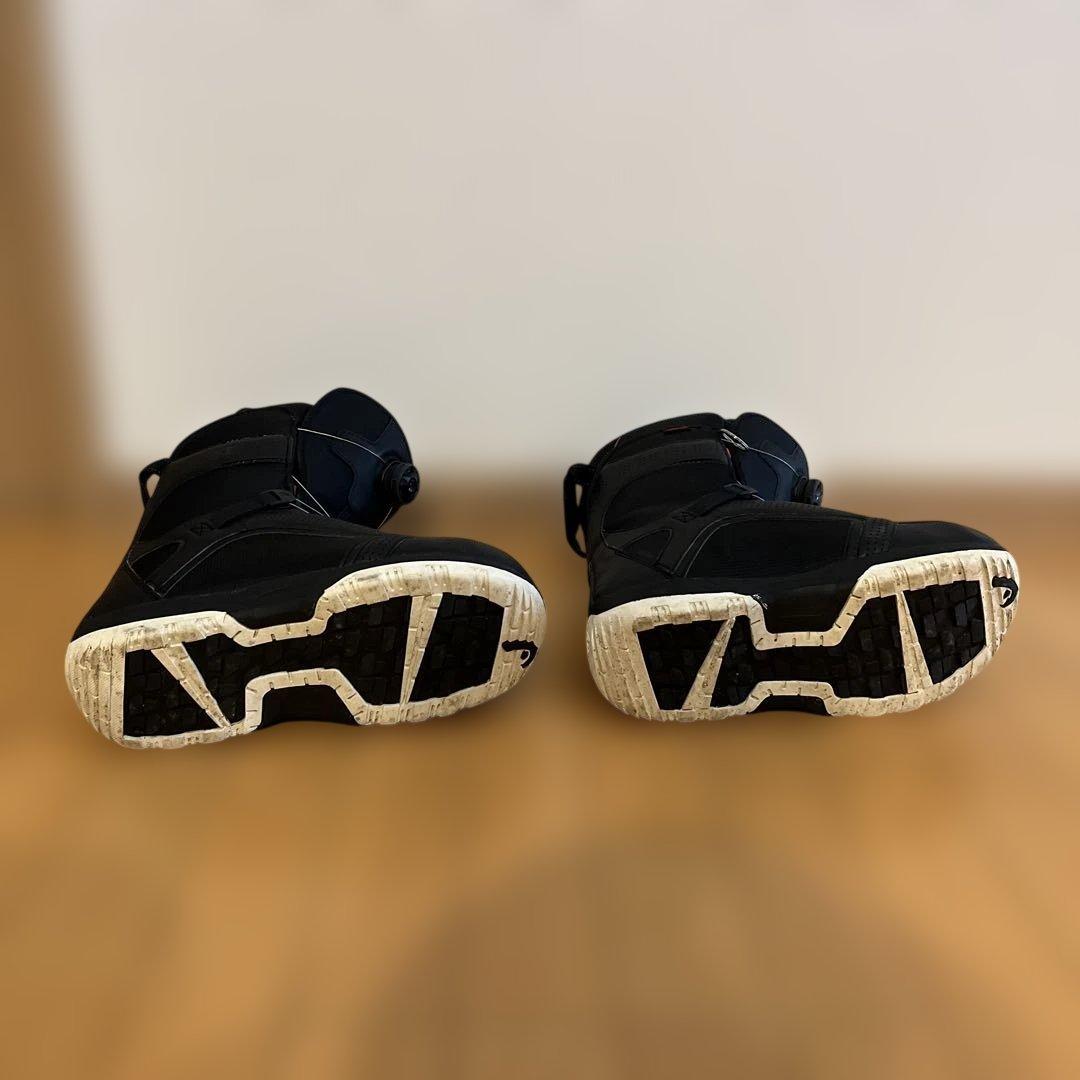 【美品】 head スノーボードブーツ ブラック 男性用