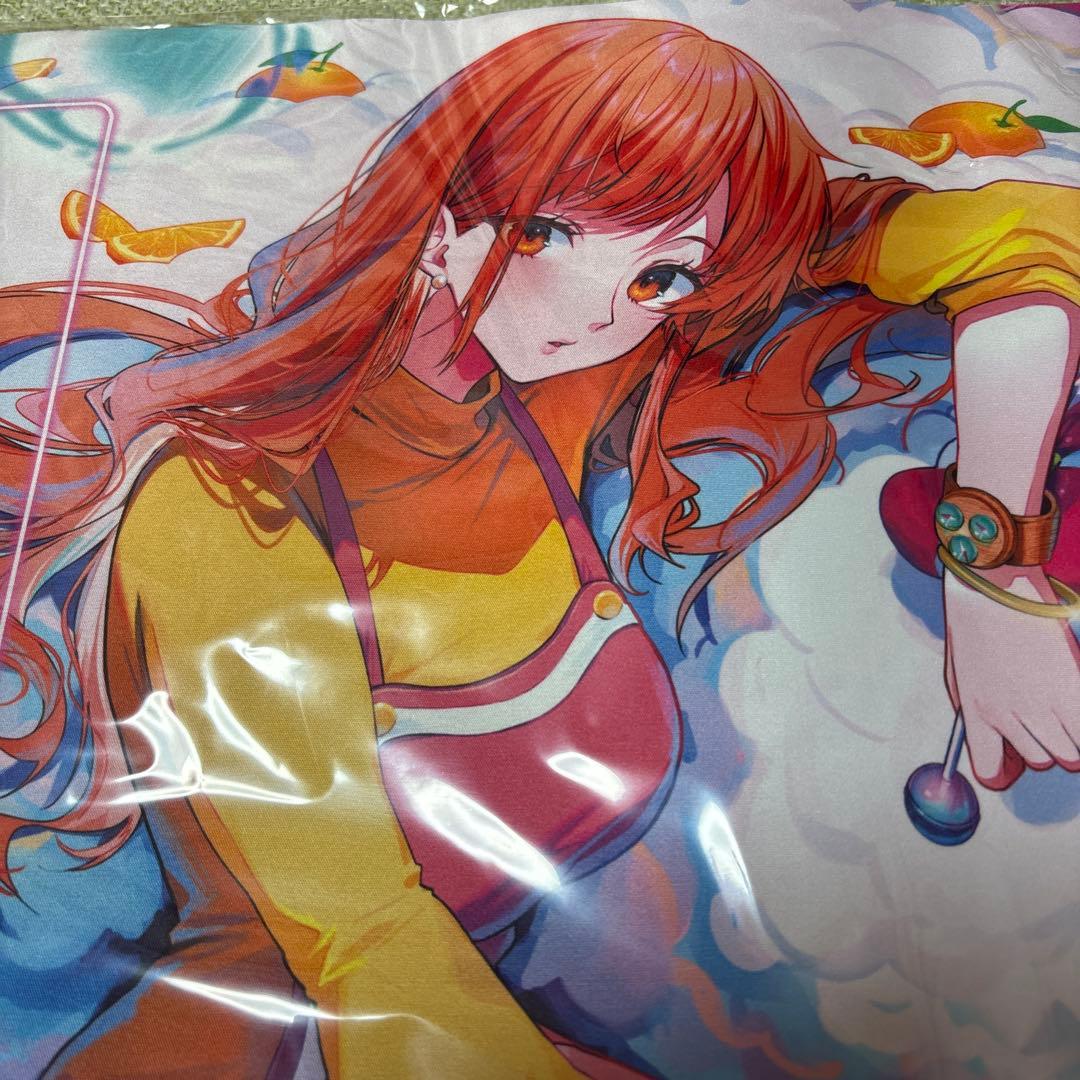 ワンピースカード　ナミ&ゼウス　 プレイマット新品未開封　カード付き