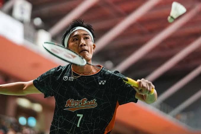 【L】桃田賢斗 ゲームシャツ レプリカ YONEX バドミントン NTT東日本