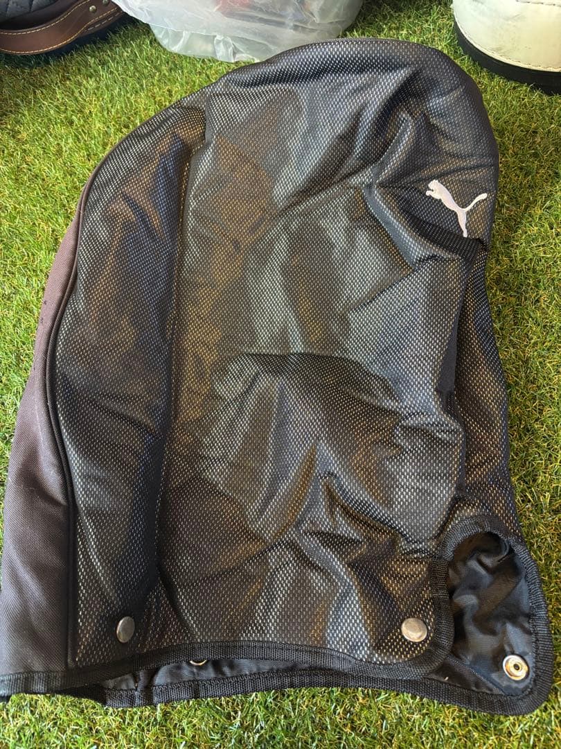 PUMA ゴルフキャディーバッグ ブラック ✖️ホワイト✖️グリーン
