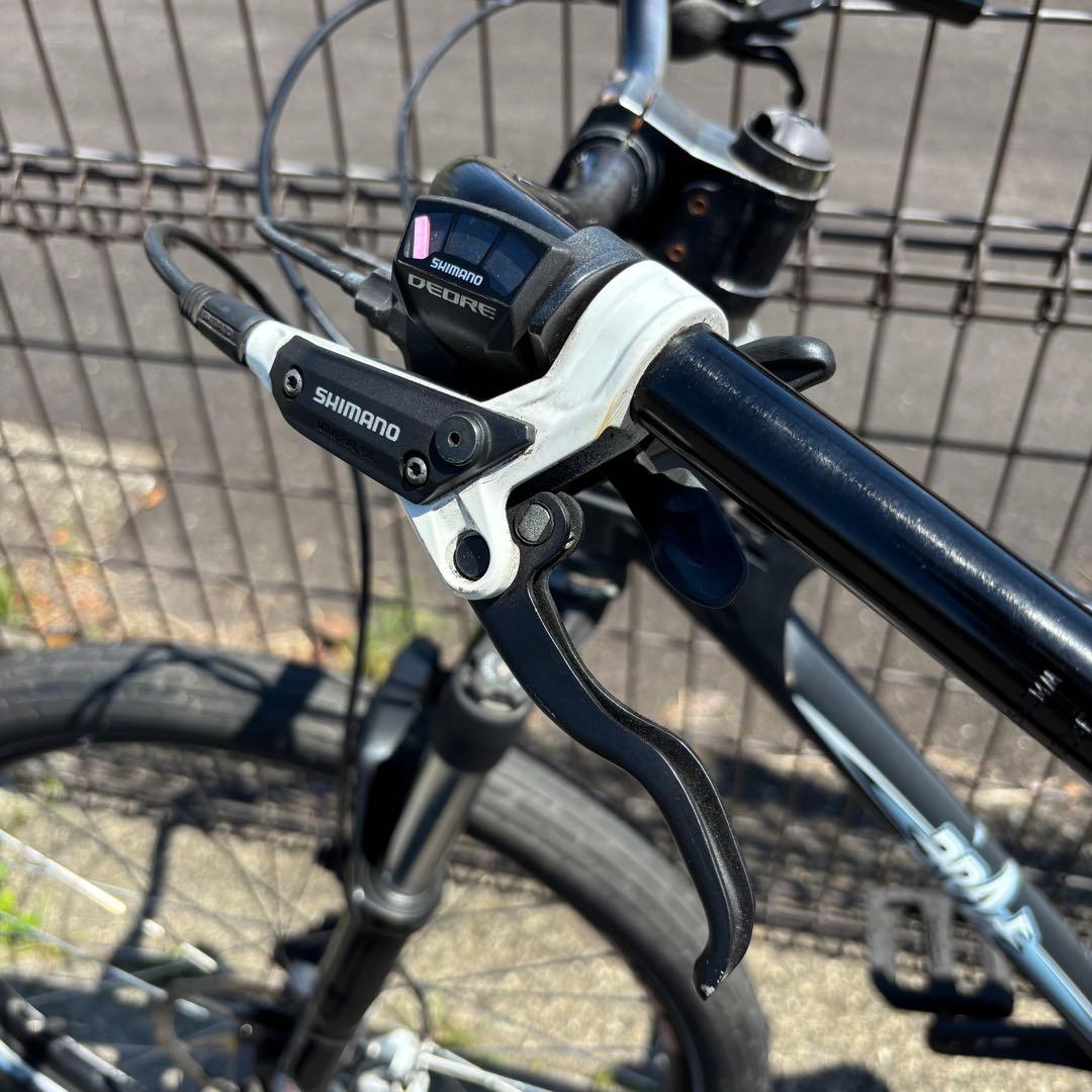 ビンテージ クロモリMTB ブレイブマシーンeleven XT ROCKSHOX
