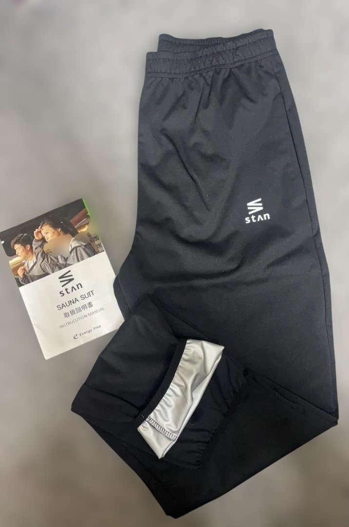 【新品未着用】STAN ブラック サウナスーツ 上下セット