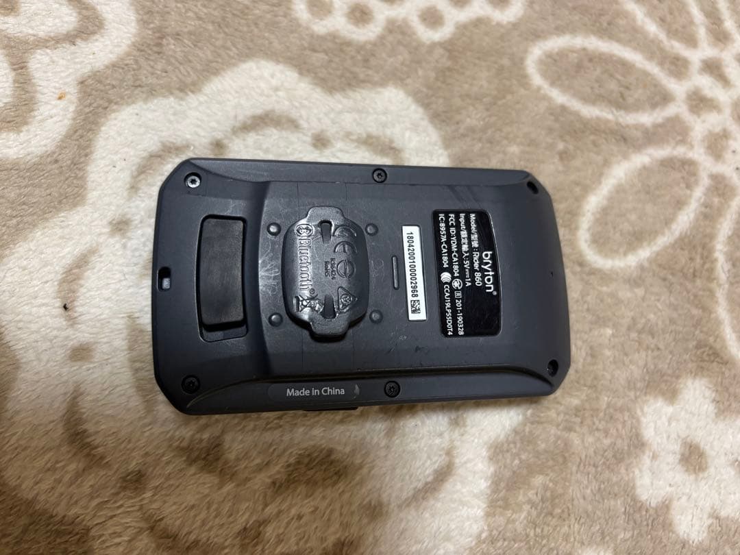Bryton Rider 860 サイクルコンピューター 本体【訳あり】