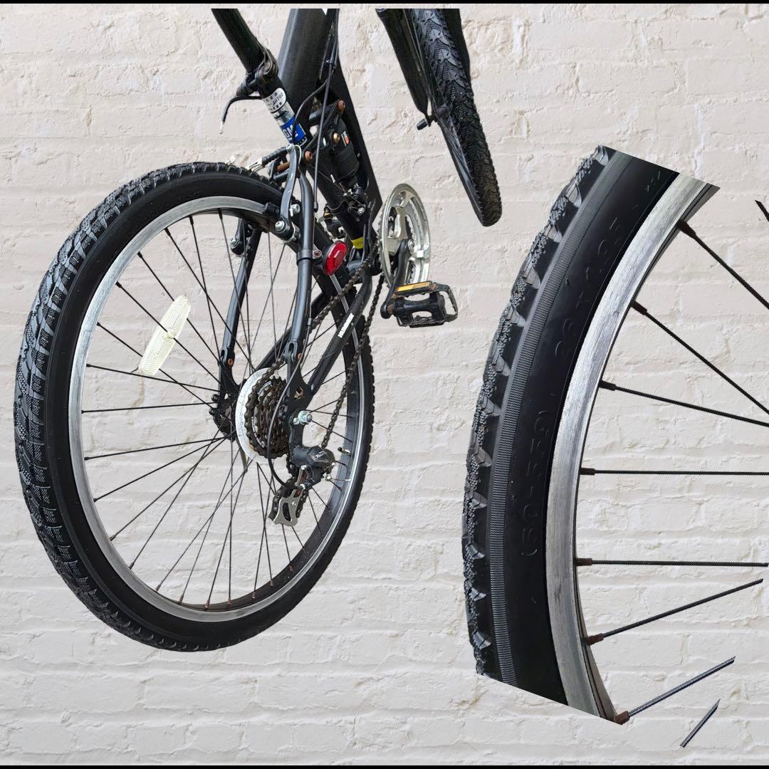 ハマー 26インチ マウンテンバイクダブルサスペンション搭載