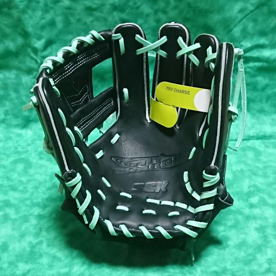 特別価格【未使用】SSK 軟式内野手用 トライチャージ ブラック 値下げ不可