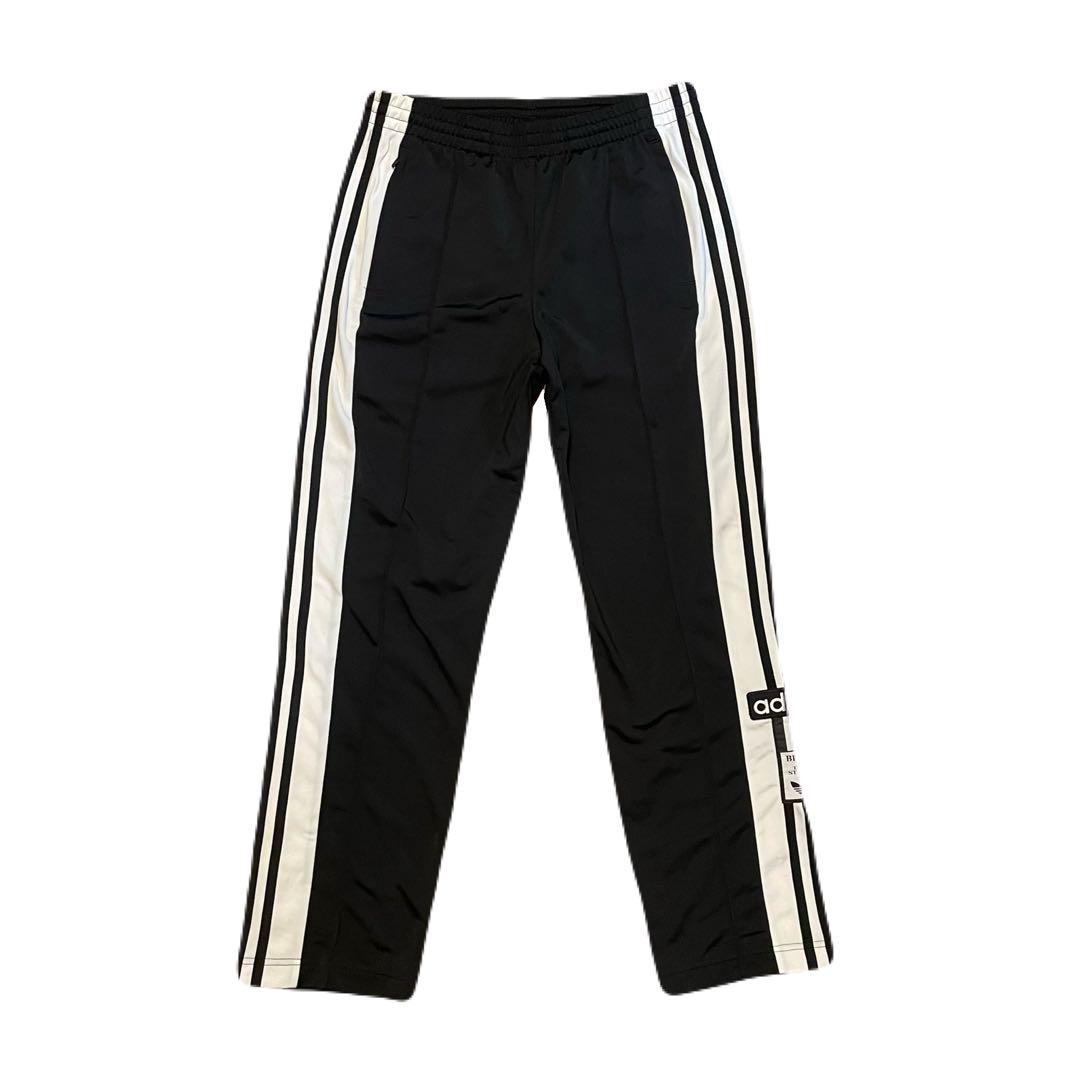 adidas アディブレイク トラックパンツ サイドボタン　ユニセックス　バスケ