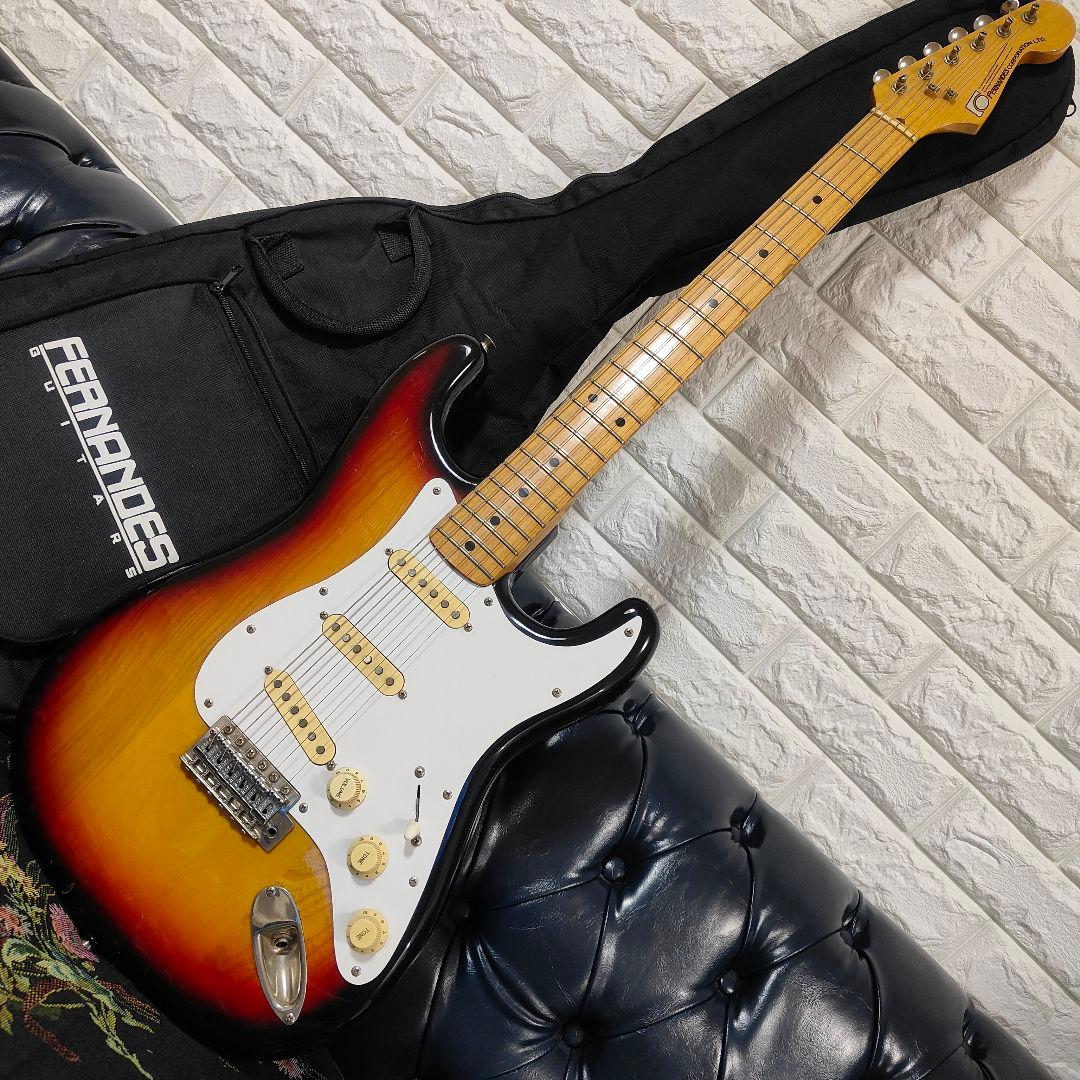 FERNANDES 石ロゴ ストラトキャスター FST-60