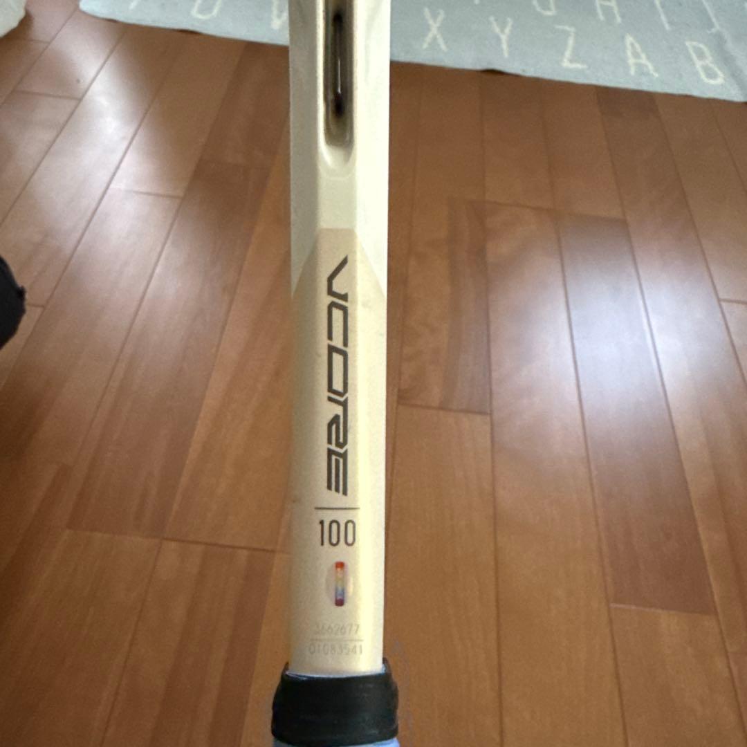 YONEX Vコア100 硬式用ラケット　サンドベージュ