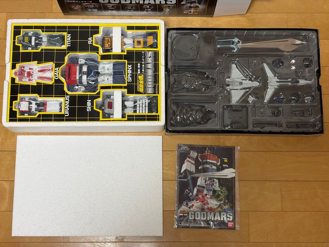 BANDAI GK-40 超合金魂 六神合体ゴッドマーズ