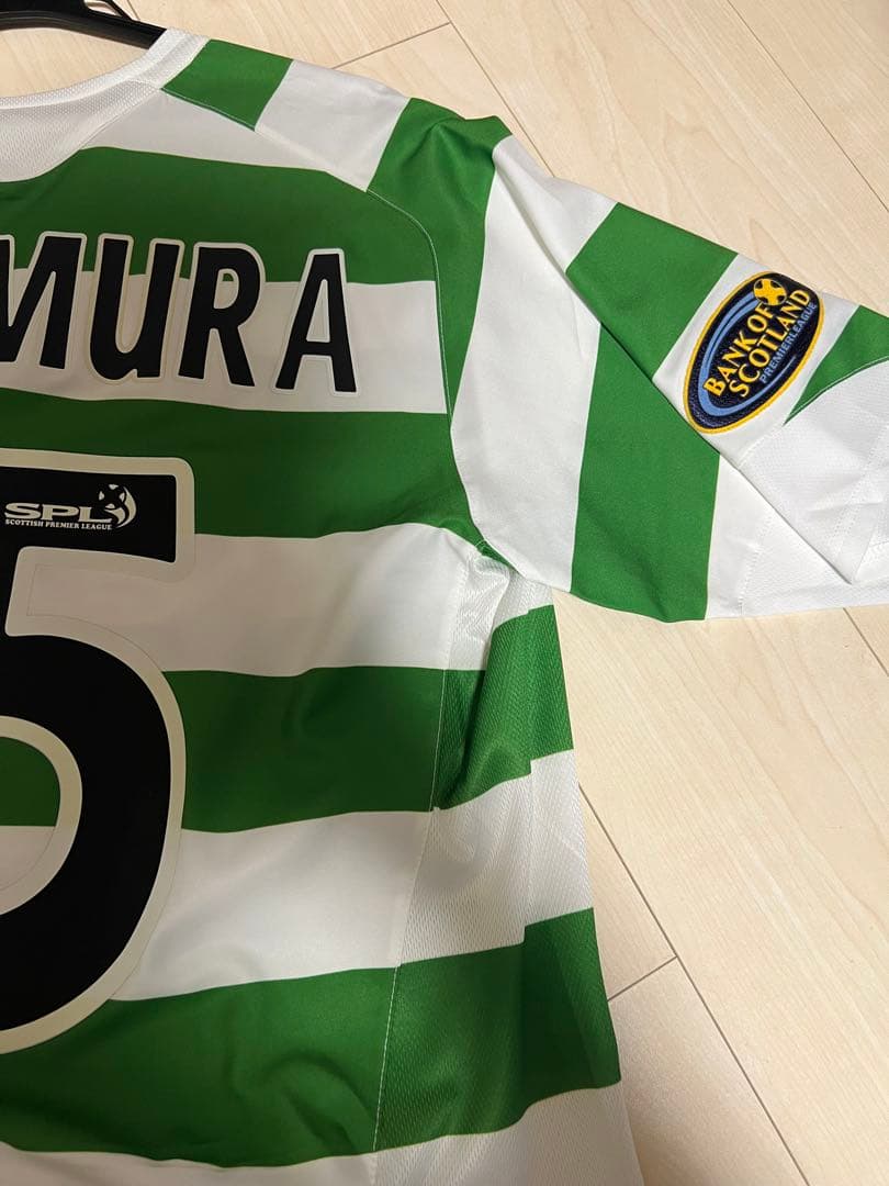 貴重 セルティック 中村俊輔 直筆サイン入りユニフォーム 日本代表 横浜FC