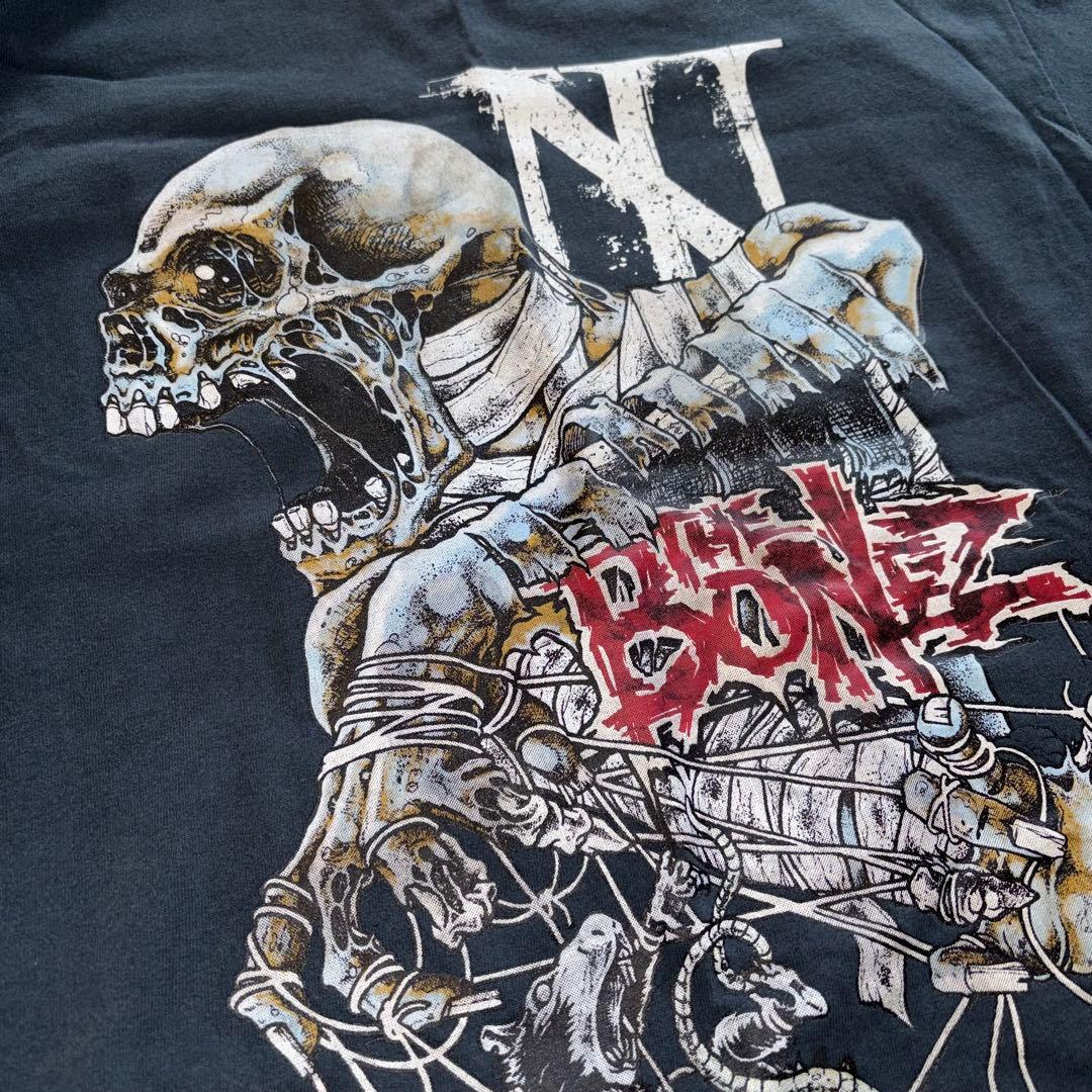 【希少】The BONEZ スカルTシャツ サイズM