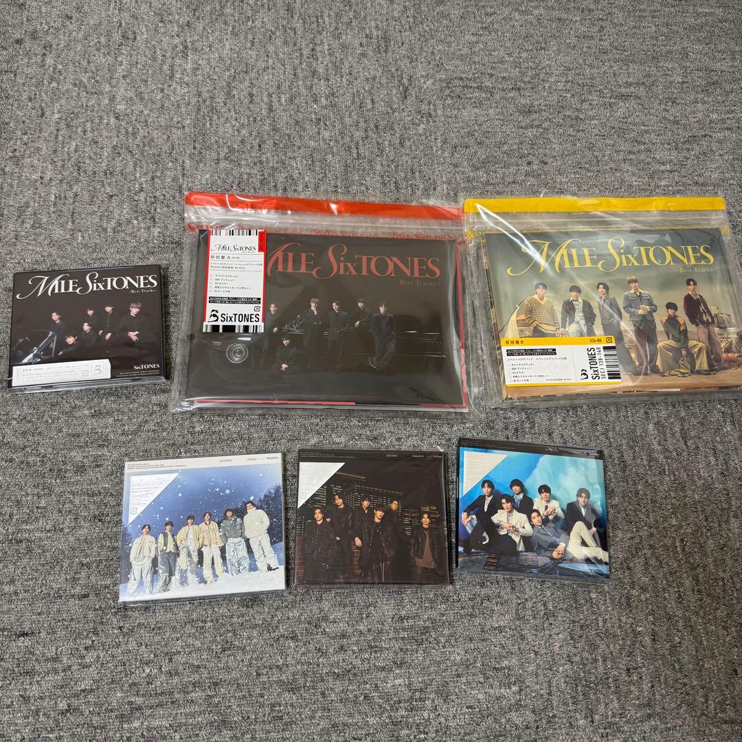 SixTONES シングルアルバムまとめ売り
